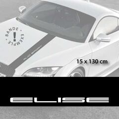 Lotus Elise car hood decal strip