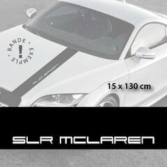 Mercedes SLR Mclaren car hood decal strip
