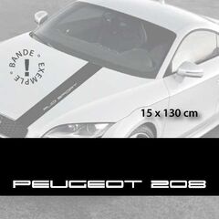 Sticker für die Motorhaube Peugeot 208