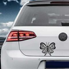 Sticker VW Golf Schmetterling Design