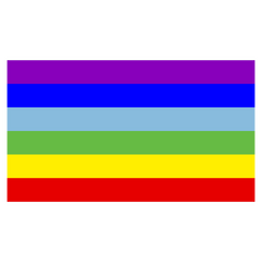 Sticker Flagge Paix