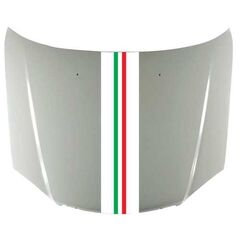 Sticker Bande Motorhaube Flagge Italien ? l'intérieure d'une Bande blanche