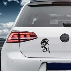 Dragon Claws Volkswagen MK Golf Decal