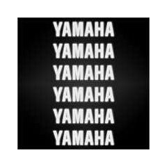 Kit Stickers Réfléchissants pour Casque de Moto Yamaha