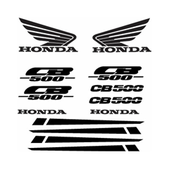 Honda CB 500 decals kit