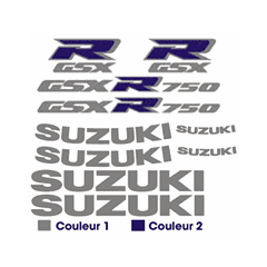 Kit Sticker Suzuki GSX R 750