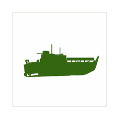 Sticker Navire de Guerre Bateau 5