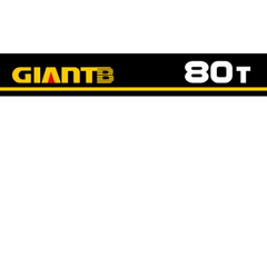 Giantb 80t Decal