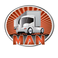 Sticker Logo MAN