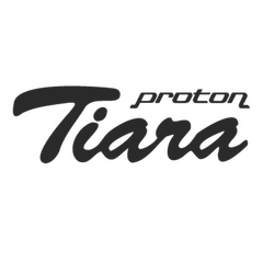 Proton Tiara Logo Decal