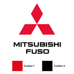 Mitsubishi Fuso Logo Decal
