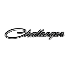 Dodge Challenger Logo Decal