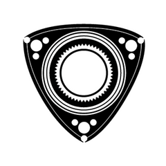Mazda Wankel Rotary Logo Decal