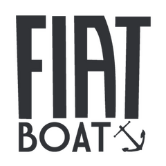 Fiat Boat Logo Decal