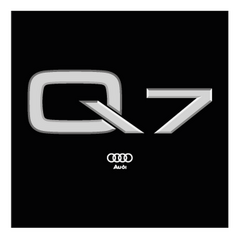 Audi Q7 Logo Decal