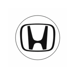 > Sticker Honda Logo Rond
