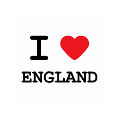 Tee shirt I Love England