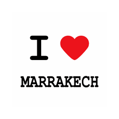 T-Shirt I love marrakech