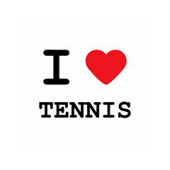 T-Shirt I love tennis