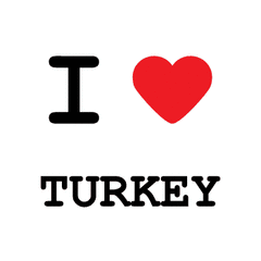 Tee shirt I Love Turkey