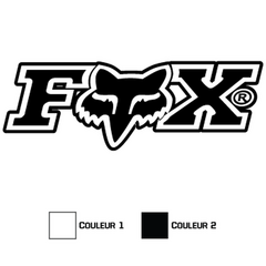 Sticker Fox Head 2