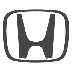 Sticker Carbone Honda Logo
