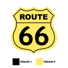 Road 66 Decal