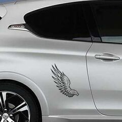 Angel Wings Peugeot Decal