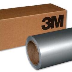 3M Wrap Film - Weiß Aluminium Metallic (Hellgrau)