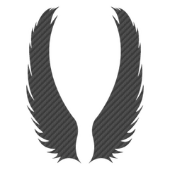 Wings Carbon Decal