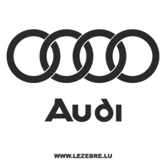 Sticker Audi Logo 2