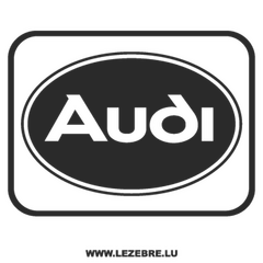 Audi Logo Decal 3