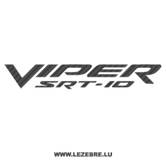 Sticker Carbone Dodge Viper SRT-10