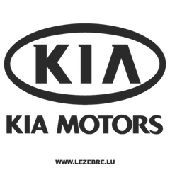 Kia Motors Decal 2