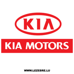 Kia Motors Decal 3