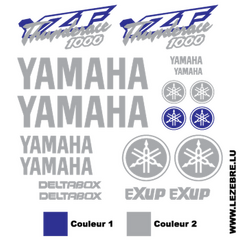 Yamaha YZF Thunderace 1000 Decals set