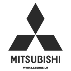 Mitsubishi Logo Decal