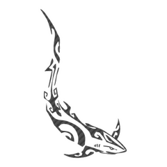 Sticker Carbone Requin