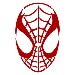 Spider Mask Decal