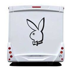 Sticker Wohnwagen/Wohnmobil Playboy Playmates Bunny