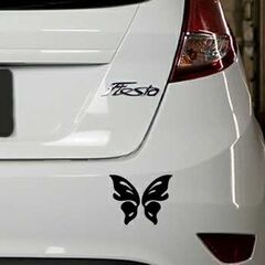 Butterfly Ford Fiesta Decal 59