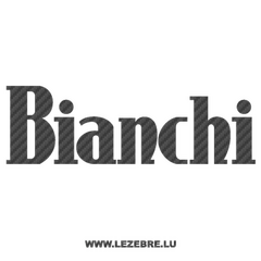 Sticker Karbon Bianchi Logo 2