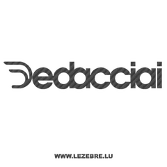 Sticker Carbone Dedacciai Logo 2