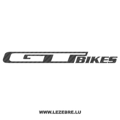 GT Bikes Carbon Decal