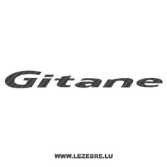 Sticker Karbon Gitane Logo 2