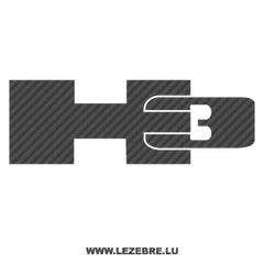Hummer H3 Carbon Decal