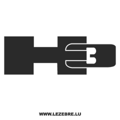 Hummer H3 Decal