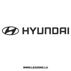 > Sticker Hyundai Logo