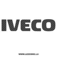 Sticker Carbone Iveco