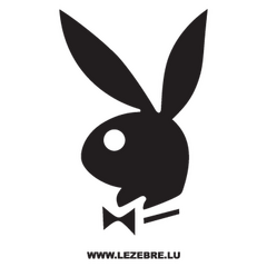 Bunny Playboy Decal